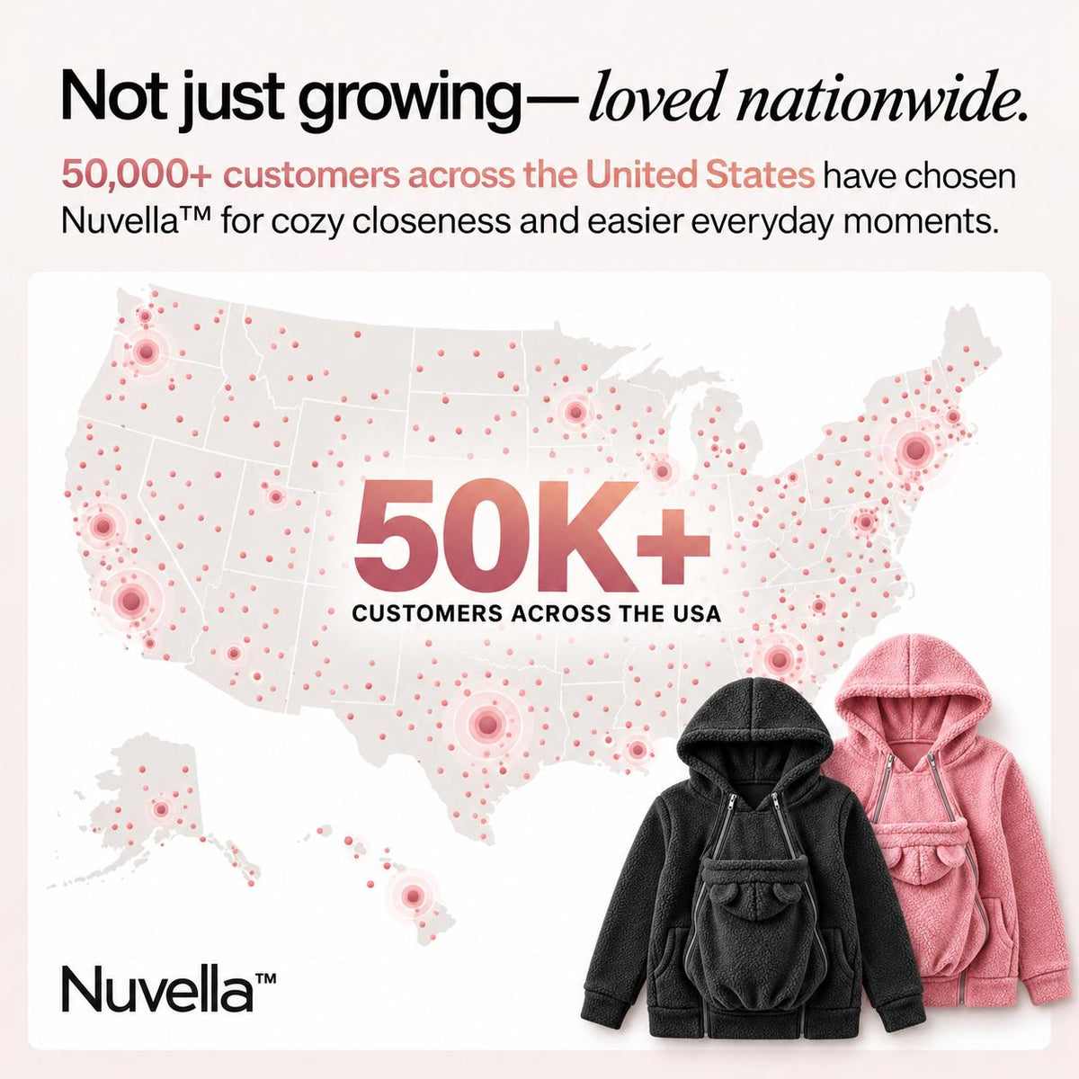 Nuvella™ Babywearing Fleece
