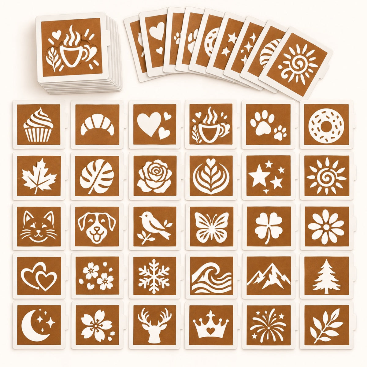 Pic Presso 30-design stencil card expansion pack